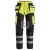 Snickers, ProtecWork, nadrág Reinforced Front of Leg, High-Vis Class 1