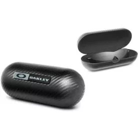 OAKLEY szemüvegtok nagyméretű, Carbon Fiber, fekete