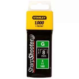   Stanley Tűzőkapocs "G" 8mm (4/11/140) 1000db (1-TRA705T) 