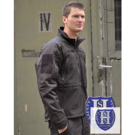 MIL-TEC® Taktikai Softshell dzseki, fekete