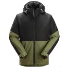 1104 Snickers AllroundWork Vízálló, bélelt kabát, khakizöld, XS