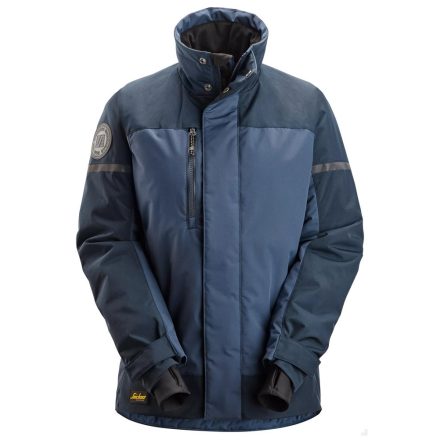 1117 Snickers AllroundWork Bélelt, női téli kabát, navy, 2XL