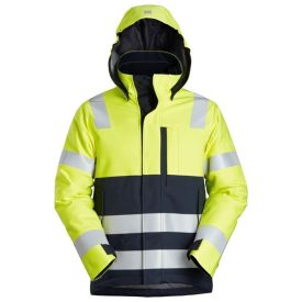   1163 Snickers, ProtecWork, bélelt Hood dzseki, High-Vis Class 3