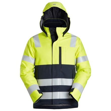 1163 Snickers, ProtecWork, bélelt Hood dzseki, High-Vis Class 3