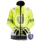 1237 Snickers AllroundWork, női High-Vis Softshell dzseki CL2/3