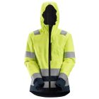 1347 Snickers AllroundWork, női High-Vis vízálló Shell dzseki CL 3