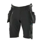 17149-311-09 Mascot rövidnadrág lecsatolható lengőzsebekkel - fekete