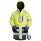 1830 Snickers, AllroundWork, High-Vis WP Parka, CL 3