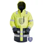 1830 Snickers, AllroundWork, High-Vis WP Parka, CL 3