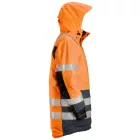1830 Snickers, AllroundWork, High-Vis WP Parka, CL 3