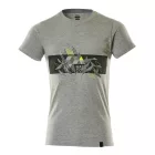 Mascot nyomott mintás rövid ujjú póló