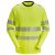 2431 Snickers High-Vis hosszúujjú póló, CL2/3, Sárga
