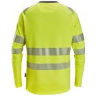 2431 Snickers High-Vis hosszúujjú póló, CL2/3, Sárga