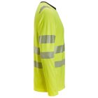 2431 Snickers High-Vis hosszúujjú póló, CL2/3, Sárga