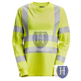   2476 Snickers, ProtecWork, női High-Vis Cl 3 hosszú ujjú póló