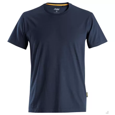 2526 Snickers AllroundWork Organikus Pamut Póló, navy, XL