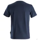 2526 Snickers AllroundWork Organikus Pamut Póló, navy, XL