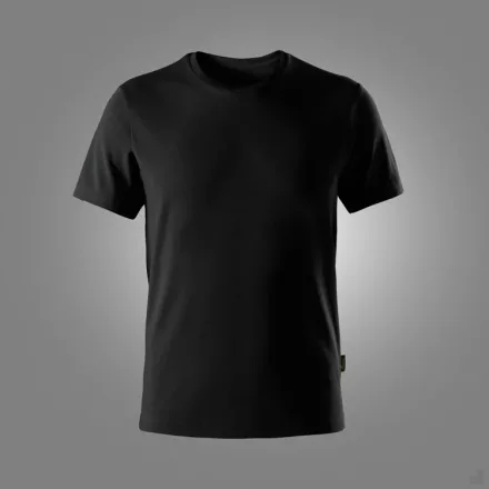 2540 Snickers Slim Fit póló, fekete, XS