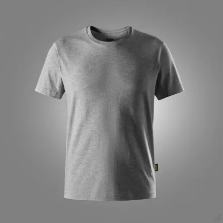 2540 Snickers Slim Fit póló, szürke melange, 2XL