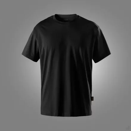 2544 Snickers Loose Fit póló, fekete, 3XL