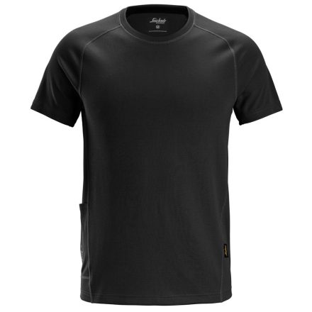 2556 Snickers Stay Fresh Könnyű technikai póló, Fekete, XL