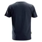 2580 Snickers Logo póló, navy kék, M (UNAS)