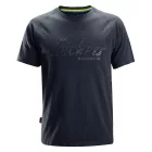 2580 Snickers Logo póló, navy kék, XXL (UNAS)