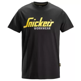 2586 Snickers Original Logo póló, fekete
