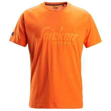 2590 Snickers NEW Logo póló, Warm Orange, S