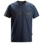 2590 Snickers NEW Logo póló, sötét navy melange, 3XL