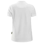 2702 Snickers Női galléros póló, fehér XS