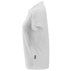 2702 Snickers Női galléros póló, fehér XS