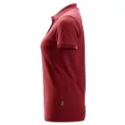 2702 Snickers Női galléros póló, chili piros, XS