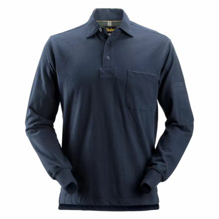 2712 Snickers Rugby Shirt, navy kék, XS