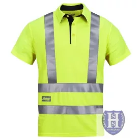   2743 Snickers Láthatósági A.V.S. galléros póló, Class 2/3