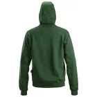 2801 Snickers cipzáras kapucnis pulóver, erdőzöld XXL