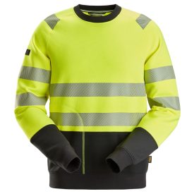 2831 Snickers Jólláthatósági pulóver, CL2 sárga/fekete