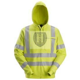   2865 Snickers, ProtecWork, cipzáras kapucnis pulóver Class 3