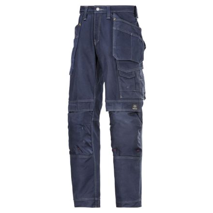 3215 Snickers lengőzsebes derekas nadrág, Comfort Cotton, navy, 112