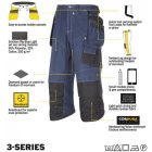 3923 Snickers Lengőzsebes kalóz nadrág, Rip-Stop