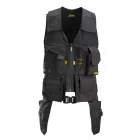 4250 Snickers AllroundWork szerelőmellény, fekete, XL