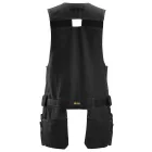 4254 Snickers szerelőmellény, Canvas+, fekete, S