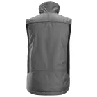 4548 Snickers AllroundWork téli mellény, világosszürke/fekete, S