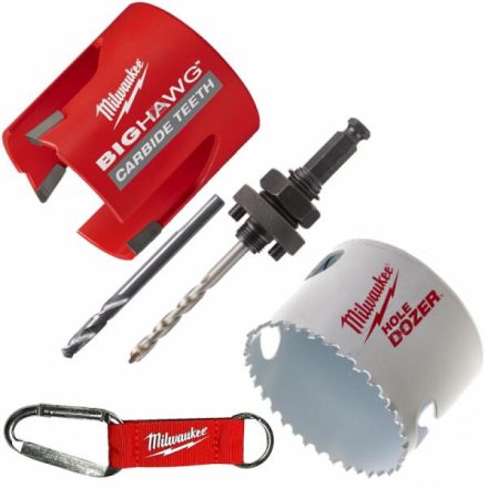 Milwaukee Promo Combo 68 mm H/Dozer + Big Hawg - Fészekmaró készlet
