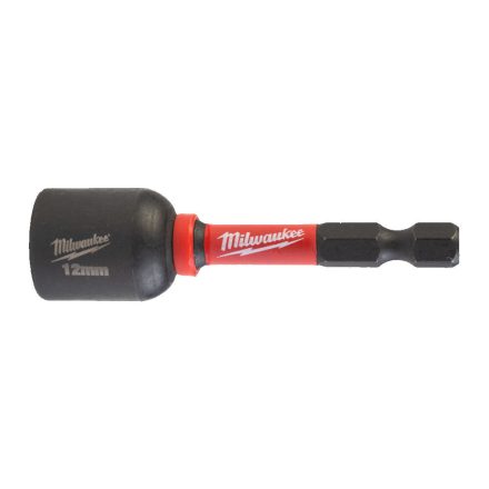 Milwaukee 1/4" HEX befogású, mágneses gépi dugókulcs 12 x 65 mm  - 1 db  