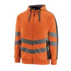 50138-932-1418 Mascot Corby cipzáras láthatósági pulóver Class 2/3) - high-vis narancs/sötét antracit