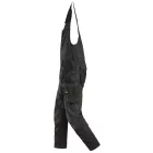 6012 Snickers AllroundWork Lengőzsebes stretch kantáros nadrág, fekete, 56