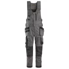 6012 Snickers AllroundWork Lengőzsebes stretch kantáros nadrág, acélszürke, 44