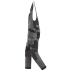 6012 Snickers AllroundWork Lengőzsebes stretch kantáros nadrág, acélszürke, 44