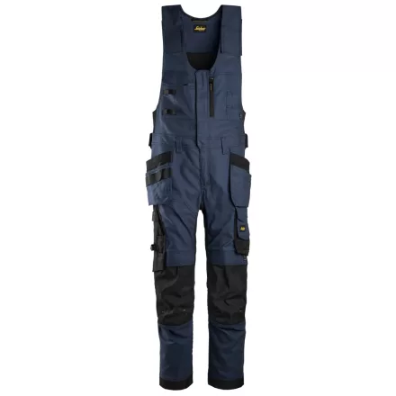 6014 Snickers Allroundwork Canvas lengőzsebes stretch kantáros nadrág, navy, 64
